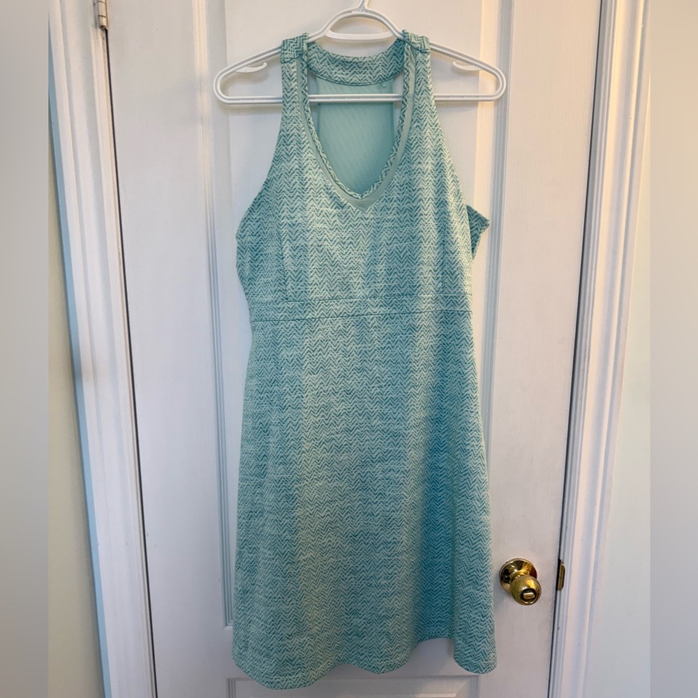 Mondetta Active Dress Tennis Golf Large Mint Green Dress